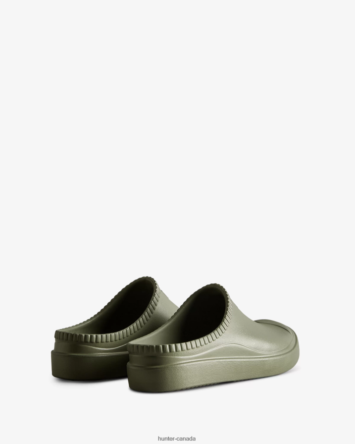 208Z2Z100 Hunter Outlet - Hunter Men In/Out BLOOM Clogs Lichen Green