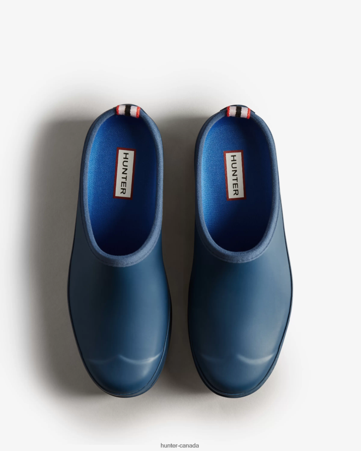 208Z2Z110 Hunter Canada - Hunter Women Play Clogs Kerhuelen Navy
