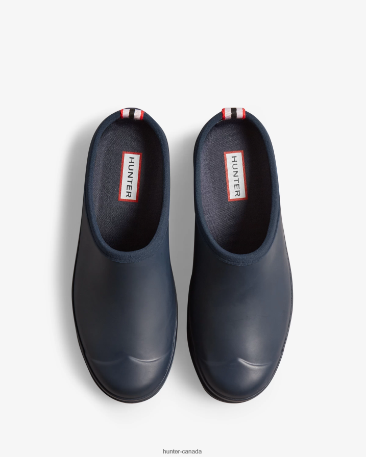 208Z2Z111 Hunter Boots Sale - Hunter Women Play Clogs Valtameri Blue