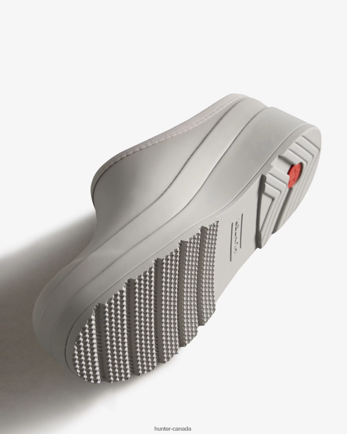 208Z2Z112 Hunter Outlet - Hunter Women Play Clogs Zinc Grey