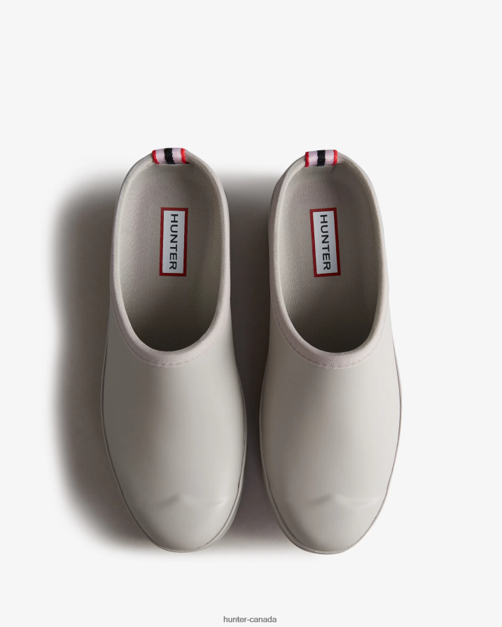 208Z2Z112 Hunter Outlet - Hunter Women Play Clogs Zinc Grey