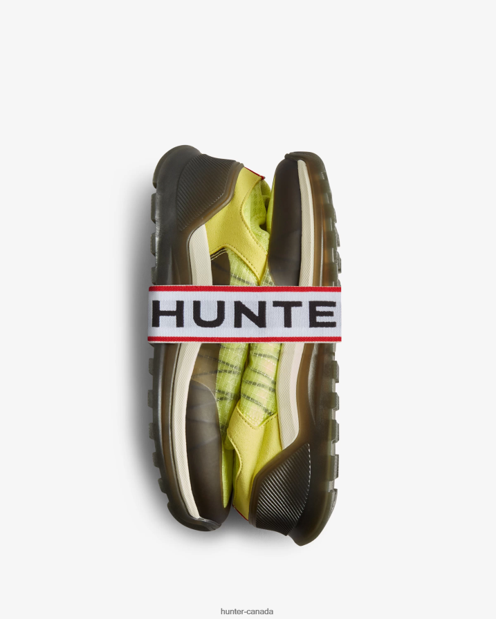 208Z2Z115 Hunter Boots Sale - Hunter Women Travel Sneaker Zesty Yellow/Shaded White/Black