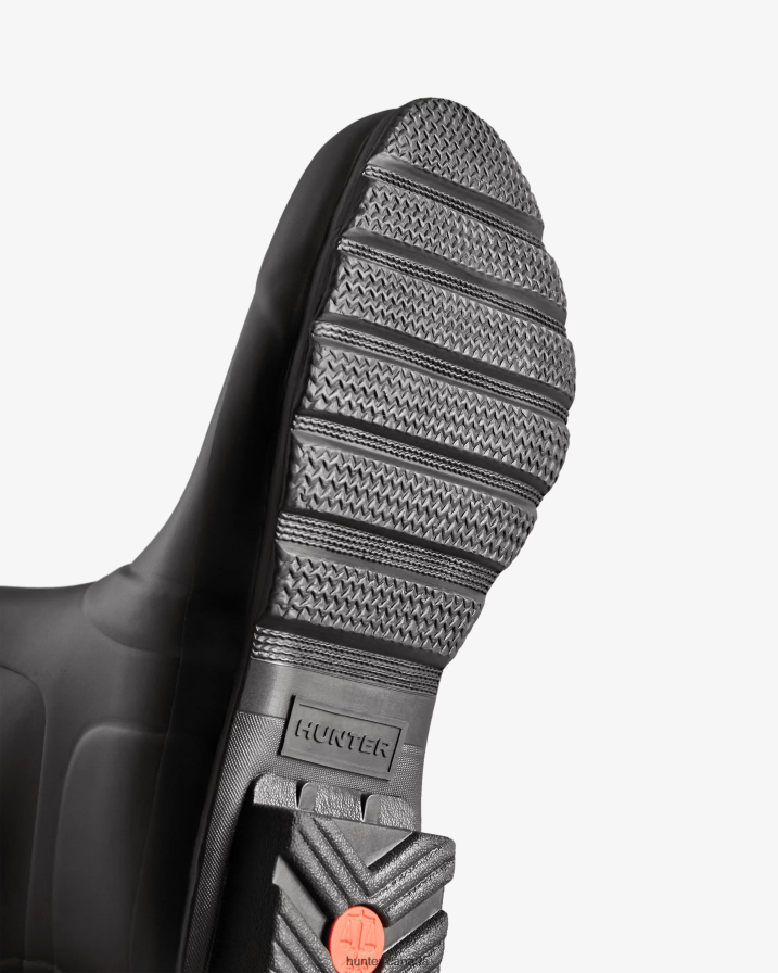 208Z2Z120 Hunter Outlet - Hunter Women Tall Wide Fit Rain Boots Black