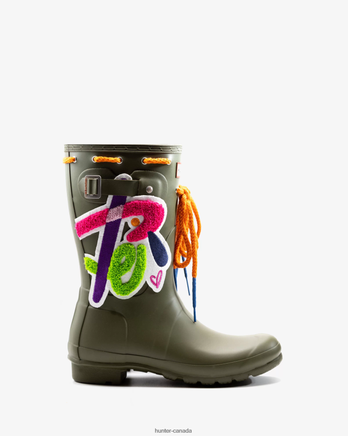 208Z2Z123 Hunter Boots Sale -Women Hunter X Sam Lao Original Short Rain Boot