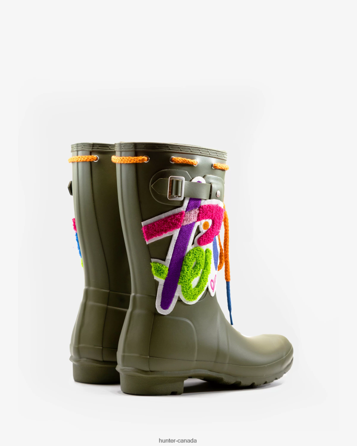 208Z2Z123 Hunter Boots Sale -Women Hunter X Sam Lao Original Short Rain Boot