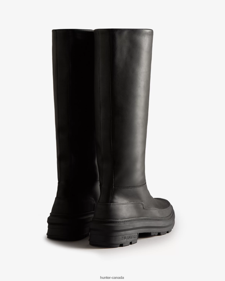208Z2Z133 Hunter Boots - Hunter Women Killing Eve Tall Chasing Boot Black
