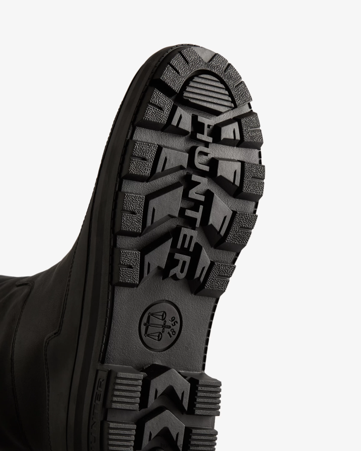 208Z2Z133 Hunter Boots - Hunter Women Killing Eve Tall Chasing Boot Black