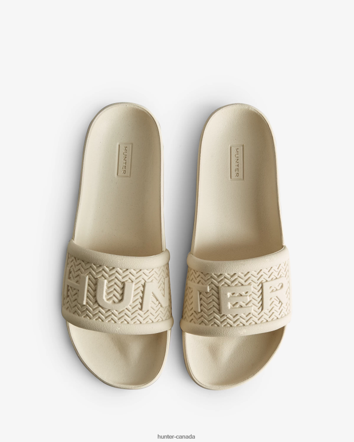 208Z2Z138 Hunter Canada - Hunter Women BLOOM Slides Soft Sand