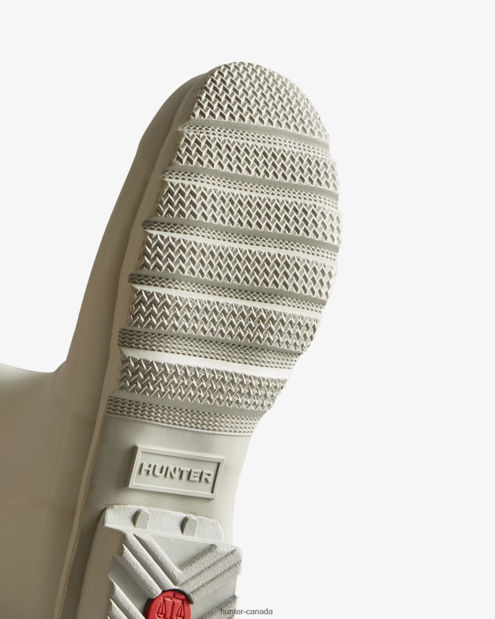 208Z2Z173 Hunter Boots - Hunter Women Short Back Adjustable Rain Boots Ice Grey/Urban Grey