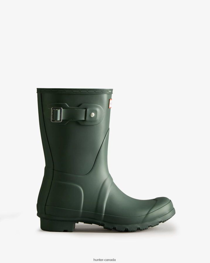 208Z2Z18 Hunter Canada - Hunter Women Original Short Rain Boots Green