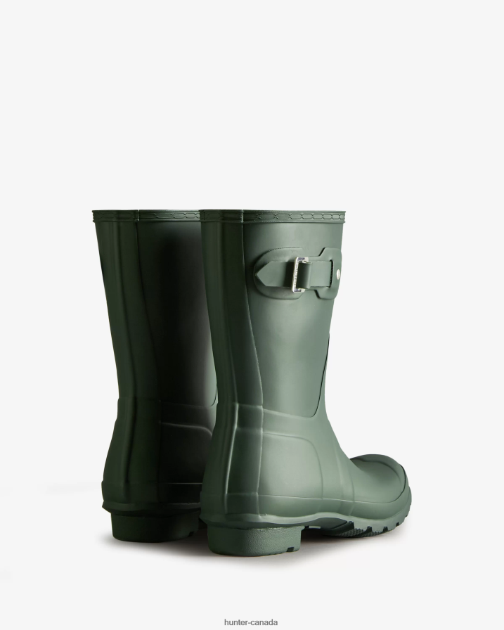 208Z2Z18 Hunter Canada - Hunter Women Original Short Rain Boots Green