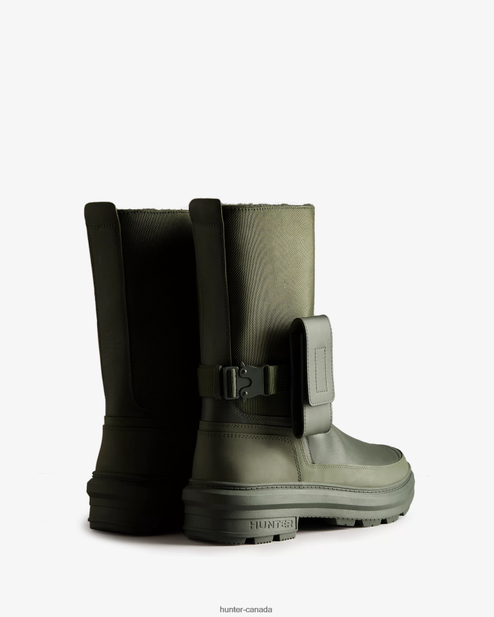 208Z2Z180 Hunter Outlet - Hunter Women Killing Eve Short Hunting Boot Olive