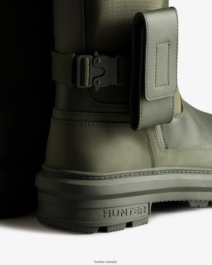 208Z2Z180 Hunter Outlet - Hunter Women Killing Eve Short Hunting Boot Olive