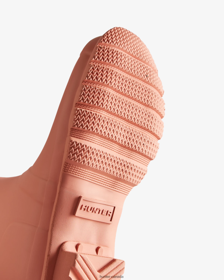 208Z2Z187 Hunter Boots Sale - Hunter Women Original Tall Rain Boots Rough Pink