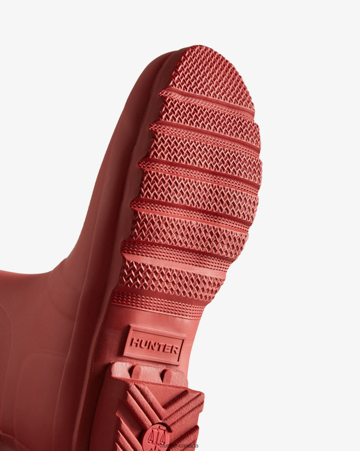 208Z2Z19 Hunter Boots Sale - Hunter Women Original Short Rain Boots Military Red