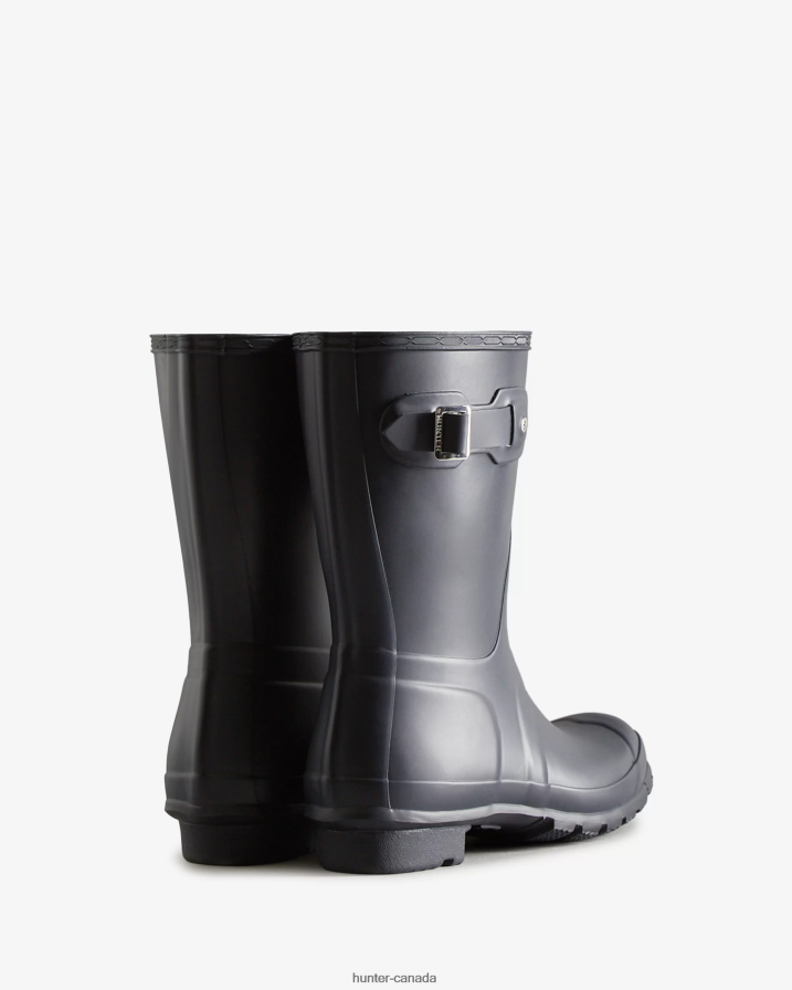 208Z2Z20 Hunter Outlet - Hunter Women Original Short Rain Boots Navy