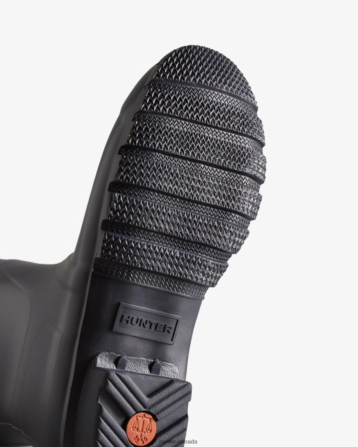 208Z2Z20 Hunter Outlet - Hunter Women Original Short Rain Boots Navy