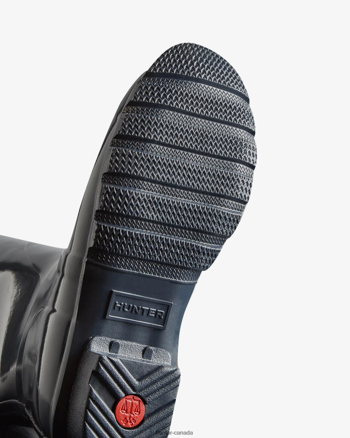 208Z2Z222 Hunter Canada - Hunter Women Original Tall Gloss Rain Boots Navy