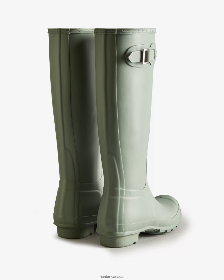208Z2Z224 Hunter Outlet - Hunter Women Original Tall Rain Boots Sweet Gale Green