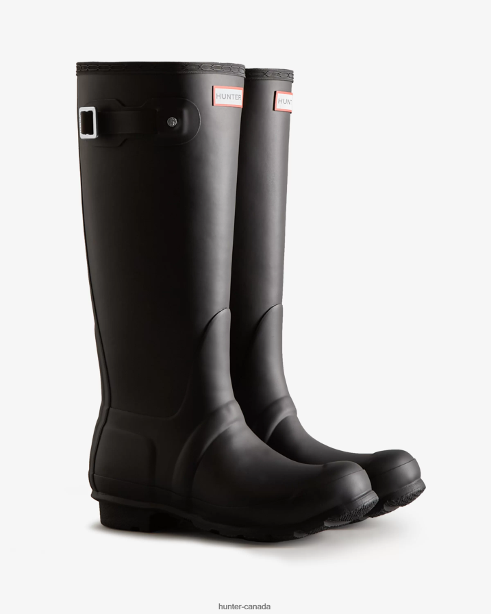 208Z2Z228 Hunter Outlet - Hunter Women Tall Insulated Rain Boots Black