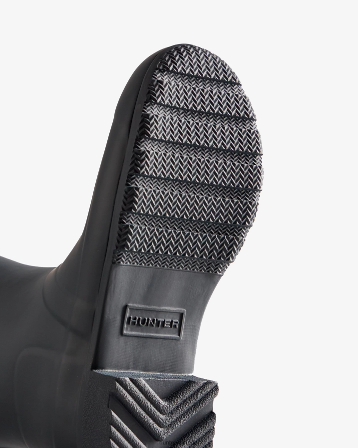 208Z2Z229 Hunter Boots - Hunter Women Tour Foldable Tall Rain Boots Navy