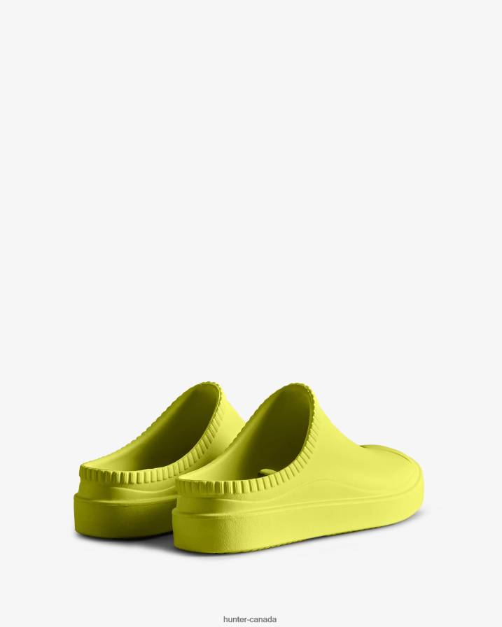 208Z2Z234 Hunter Canada - Hunter Men In/Out BLOOM Clogs Zesty Yellow