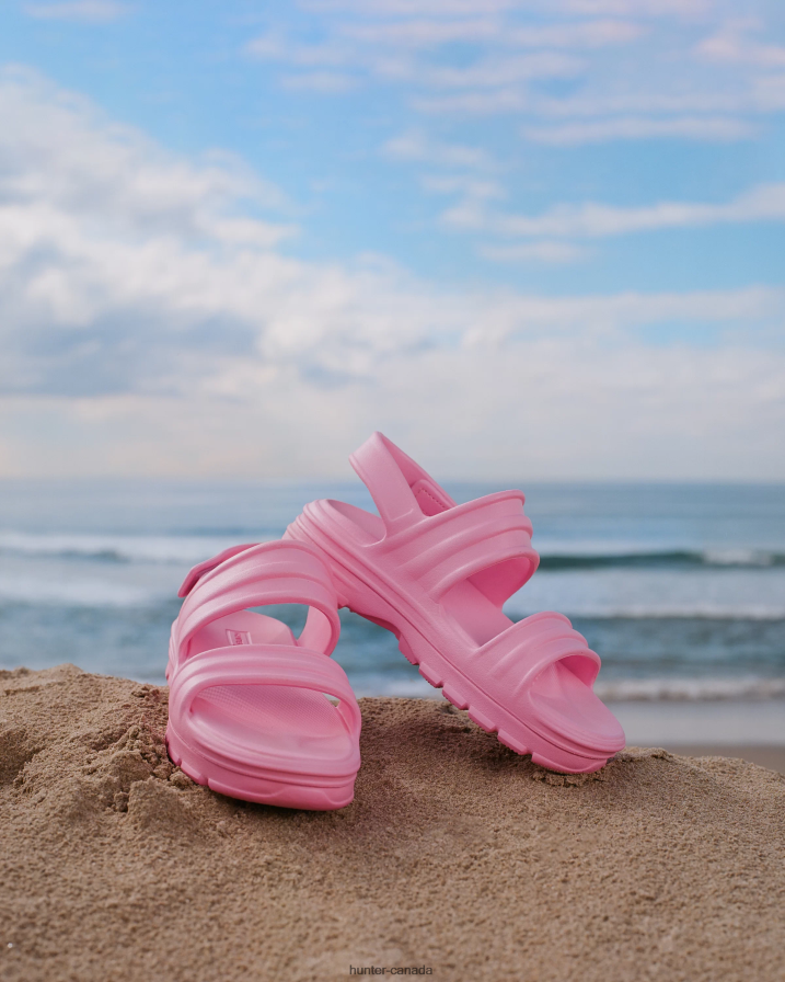 208Z2Z240 Hunter Outlet - Hunter Women BLOOM Sandal Pink Fizz