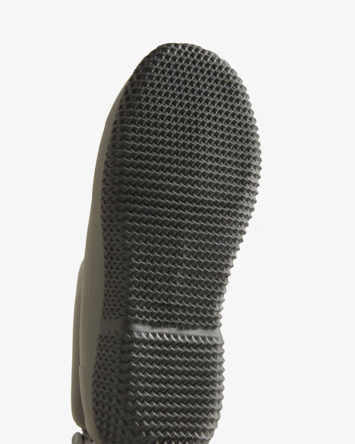 208Z2Z265 Hunter Boots - Hunter Women Insulated Vegan Shearling Shoe Tundra Grey/Docker Grey/White Willow