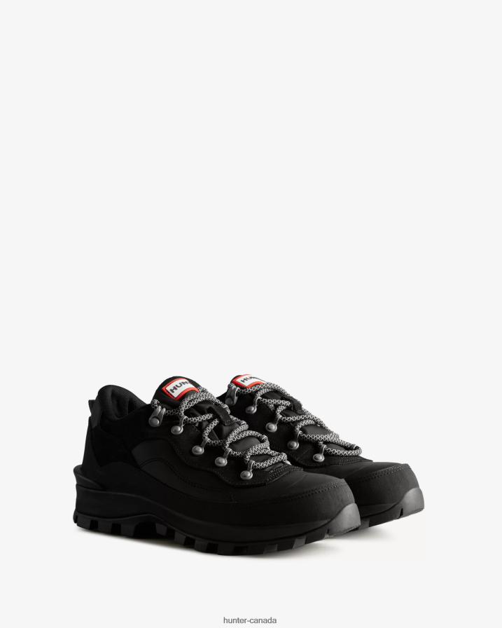 208Z2Z270 Hunter Canada - Hunter Women Explorer Insulated Leather Shoes Black