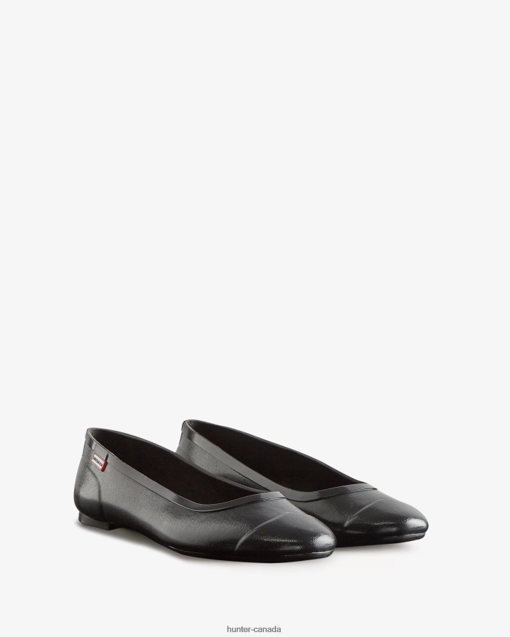 208Z2Z289 Hunter Boots - Hunter Women Tour Gloss Ballerina Flats