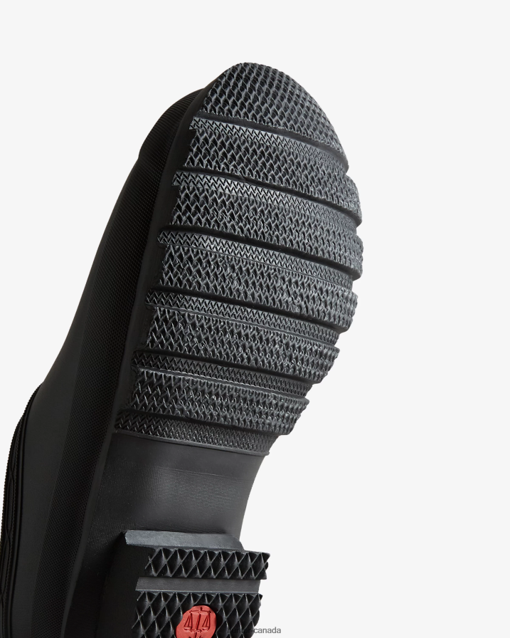 208Z2Z293 Hunter Boots - Hunter Women Gardener Clogs Black