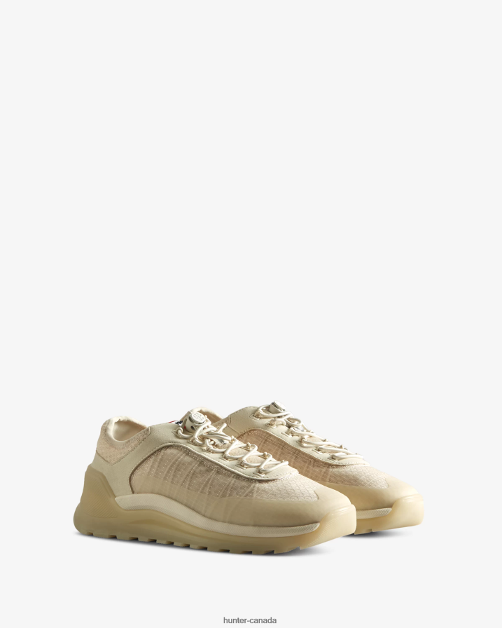 208Z2Z295 Hunter Boots Sale - Hunter Women Travel Sneaker Shaded White/Soft Sand