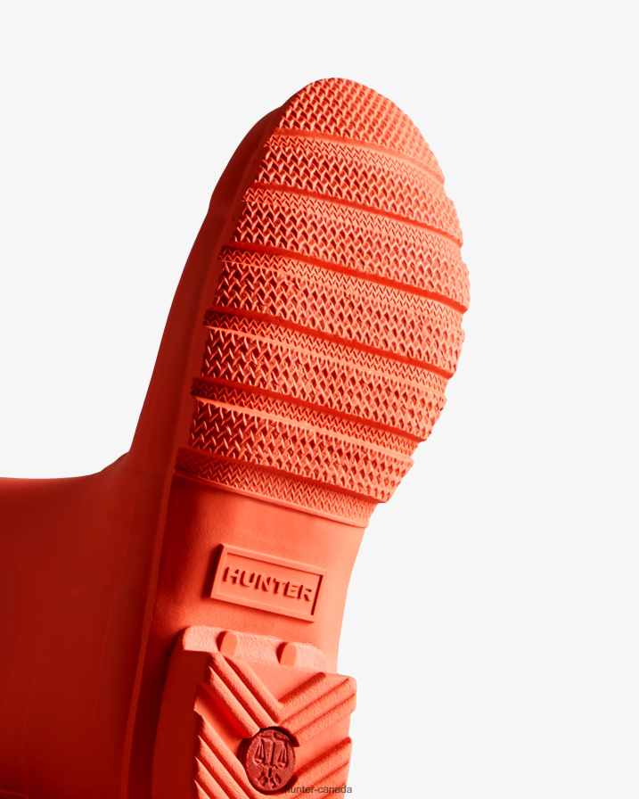 208Z2Z306 Hunter Canada - Hunter Women Original Short Rain Boots Sun-Cup Orange