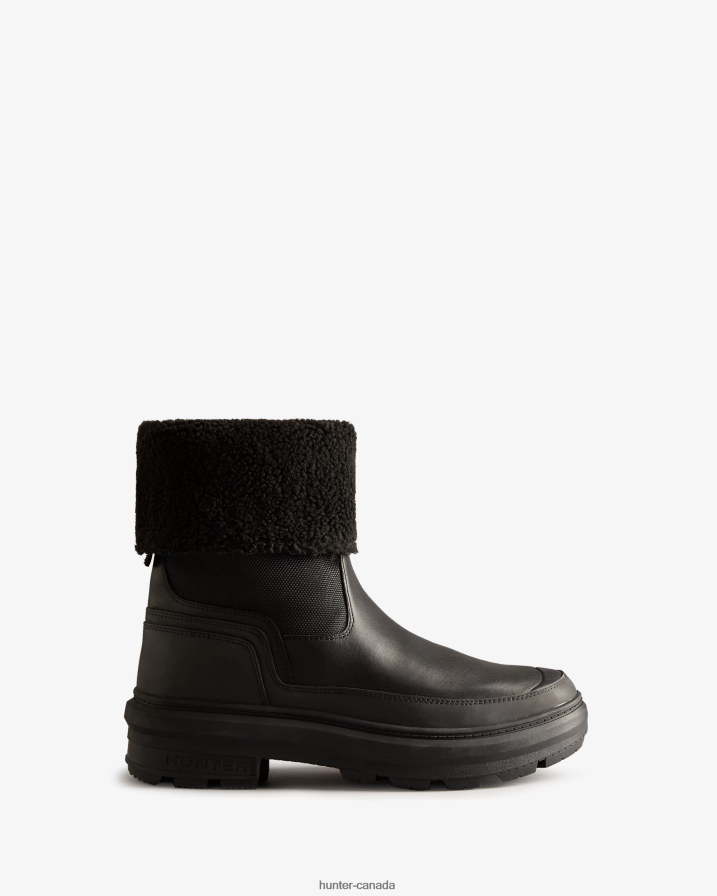 208Z2Z314 Hunter Canada - Hunter Women Killing Eve Short Hunting Boot Black