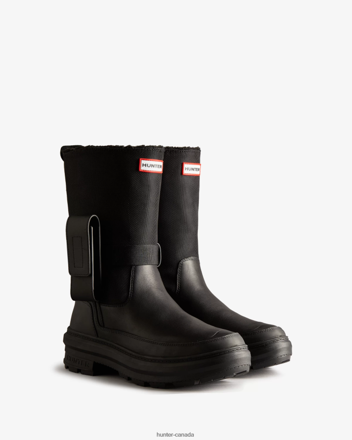 208Z2Z314 Hunter Canada - Hunter Women Killing Eve Short Hunting Boot Black