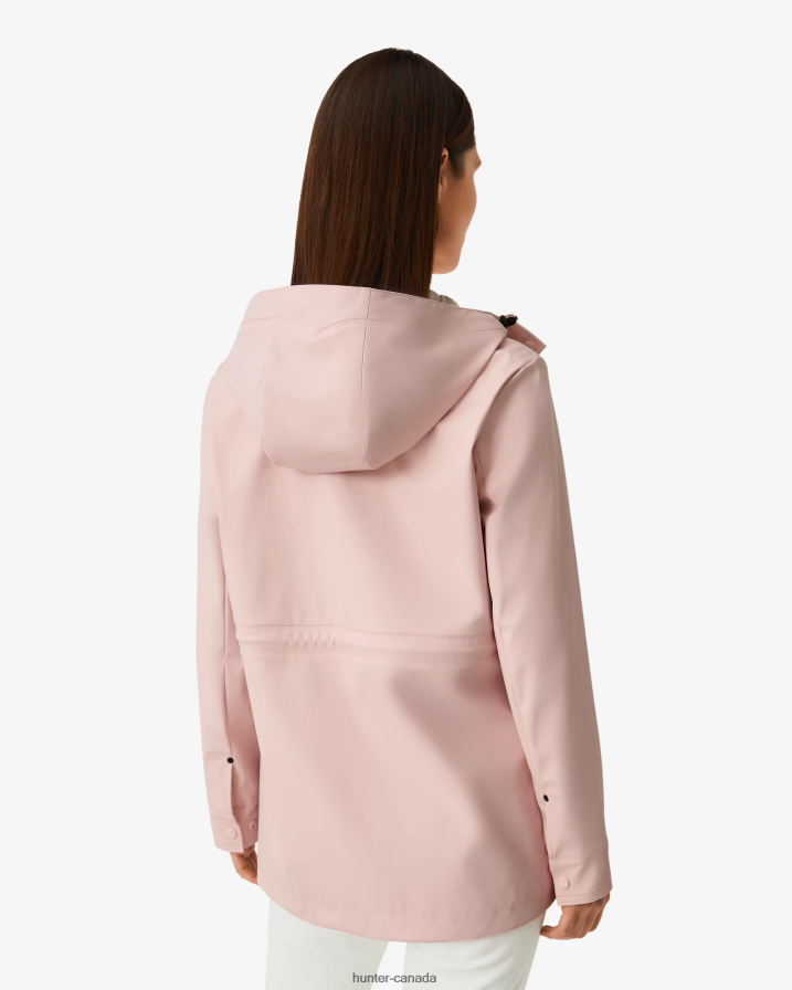 208Z2Z332 Hunter Outlet - Hunter Women Lightweight Waterproof Rain Jacket Faded Rose