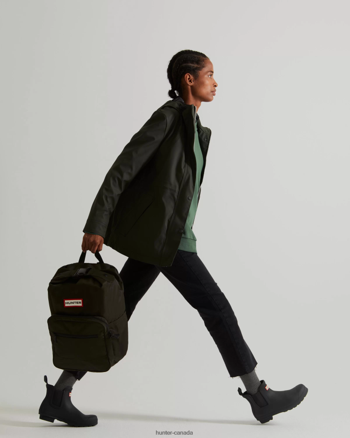 208Z2Z336 Hunter Outlet - Hunter Women Lightweight Waterproof Jacket Dark Olive