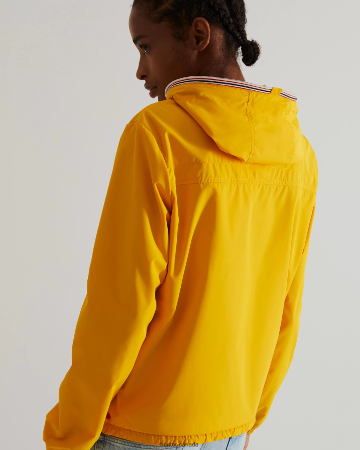 208Z2Z358 Hunter Canada - Hunter Women Recycled Lightweight Packable Jacket Yellow