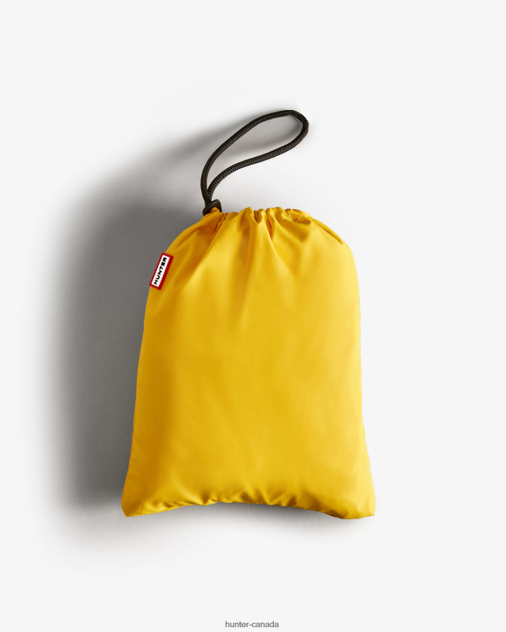 208Z2Z358 Hunter Canada - Hunter Women Recycled Lightweight Packable Jacket Yellow