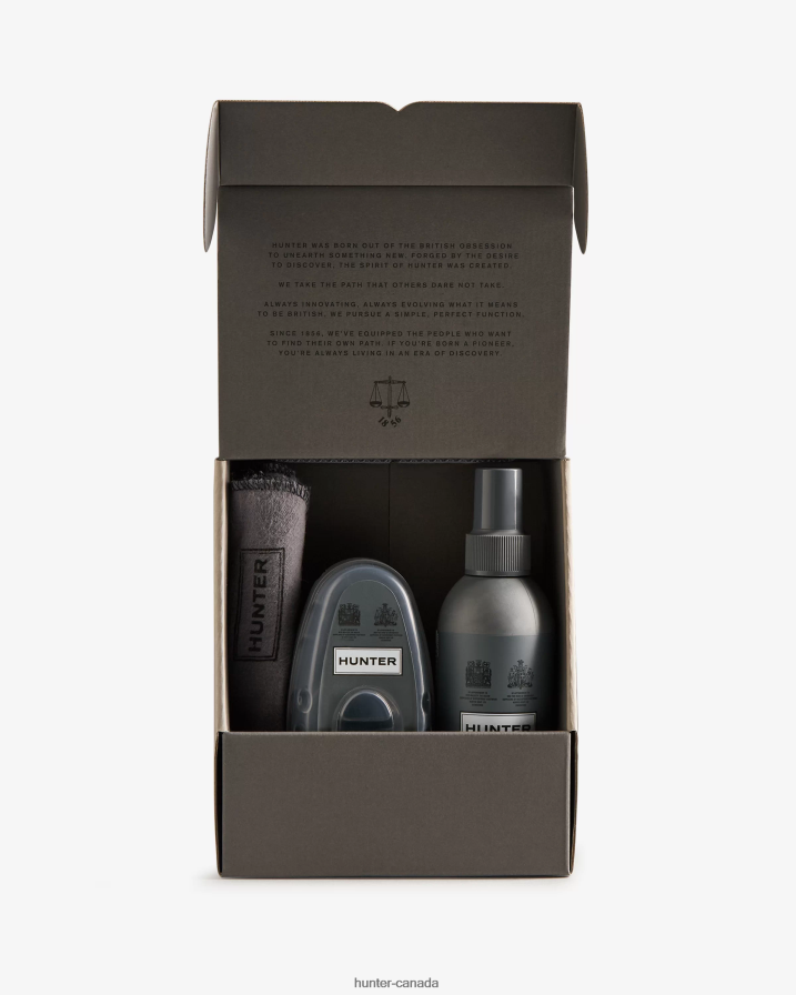 208Z2Z382 Hunter Canada - Hunter Men Rubber Boot Care Kit Clear