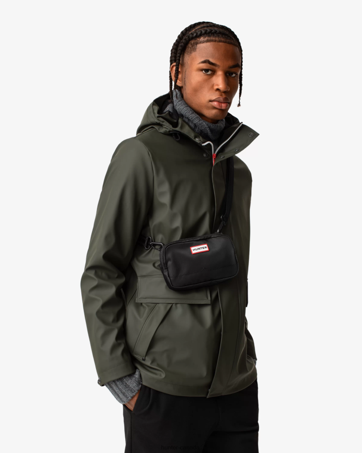 208Z2Z394 Hunter Canada - Hunter Men Nylon Keeper Phone Pouch Black