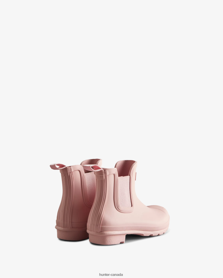 208Z2Z41 Hunter Boots - Hunter Women Original Chelsea Boots Faded Rose