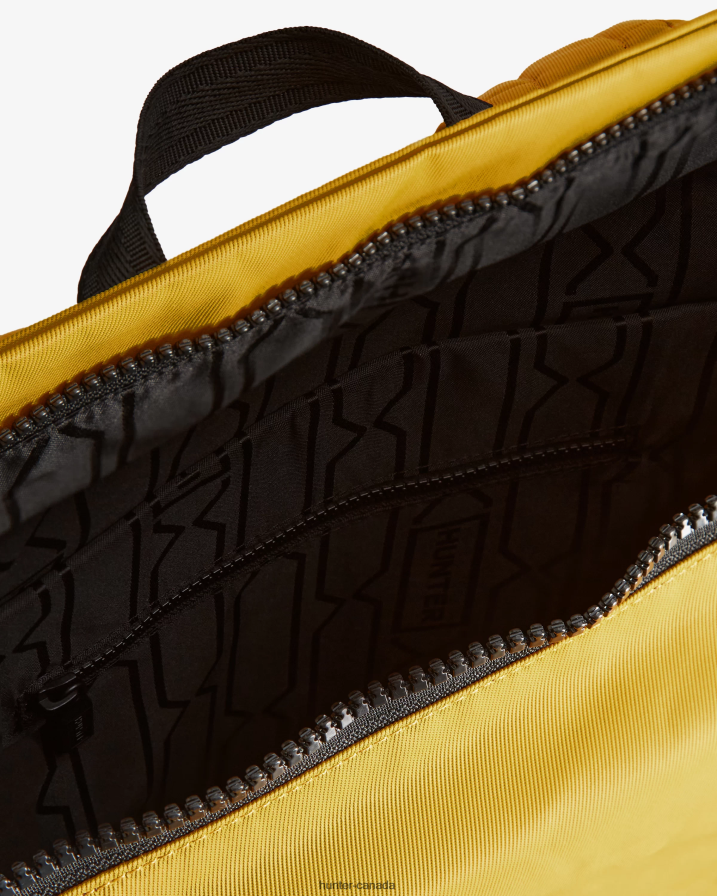 208Z2Z422 Hunter Canada - Hunter Men Nylon Pioneer Top Clip Backpack Yellow