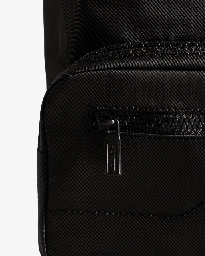 208Z2Z423 Hunter Boots Sale - Hunter Men Mini Nylon Pioneer Top Clip Backpack Black