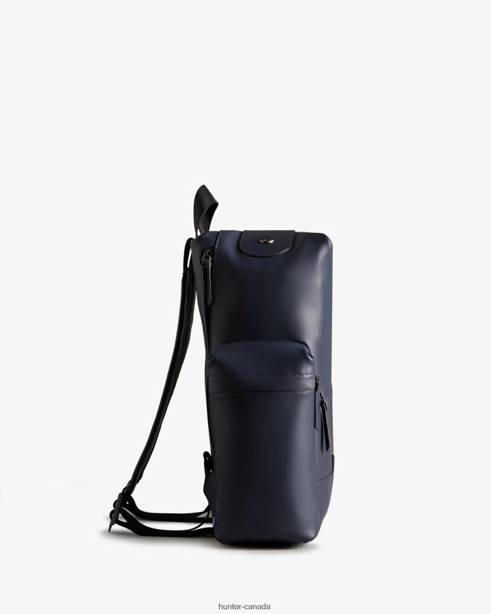 208Z2Z428 Hunter Outlet - Hunter Men Top Clip Backpack - Rubberized Leather