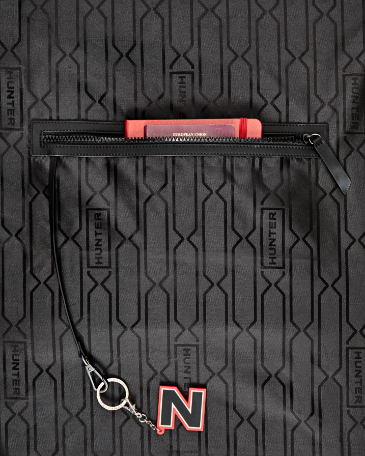 208Z2Z429 Hunter Boots - Hunter Women Mini Top Clip Backpack - Rubberized Leather