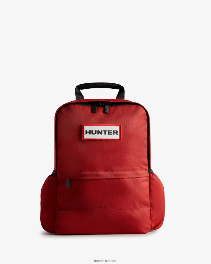 208Z2Z432 Hunter Outlet - Hunter Men Nylon Backpack Military Red