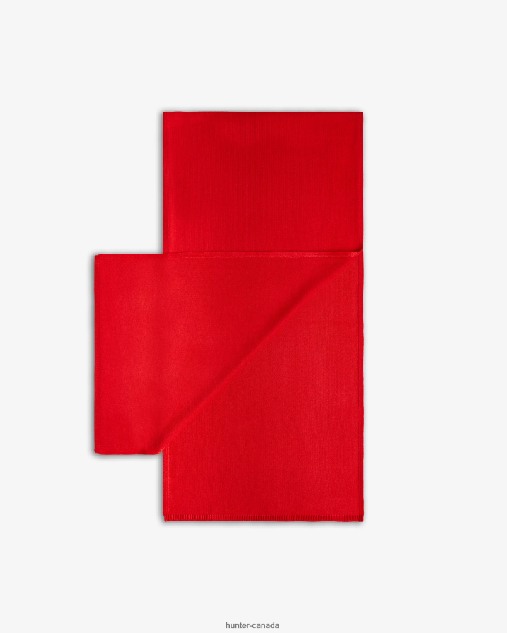 208Z2Z447 Hunter Boots Sale - Hunter Men Play Essential Scarf Red