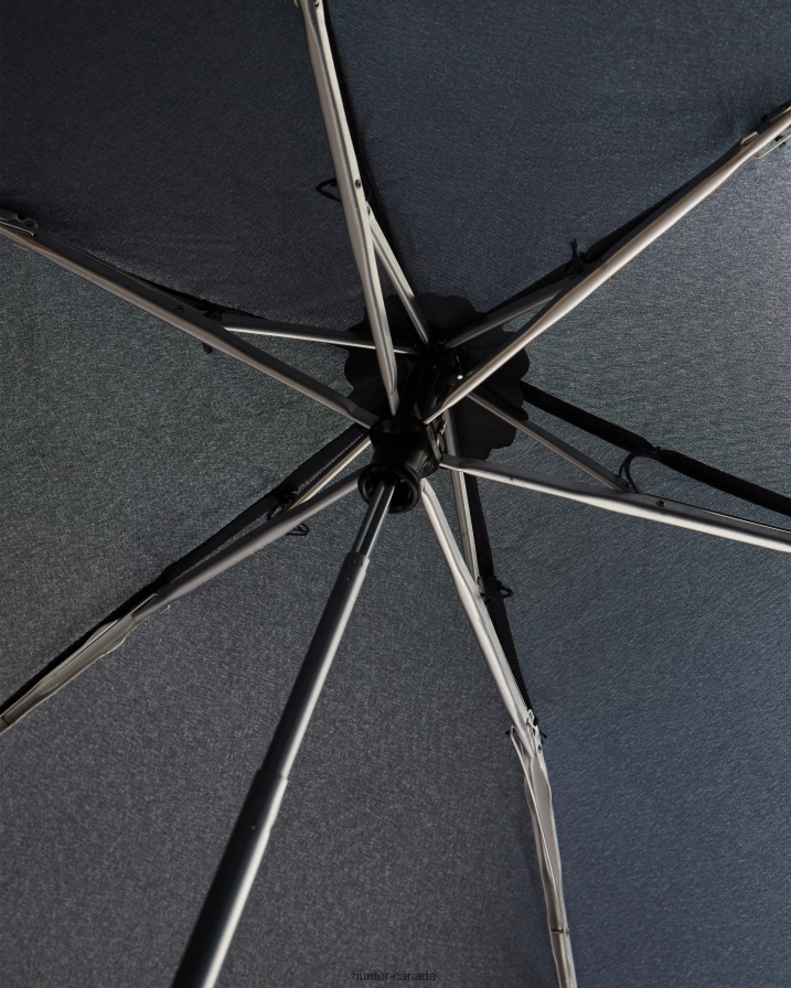 208Z2Z451 Hunter Boots Sale - Hunter Men Mini Compact Umbrella Navy