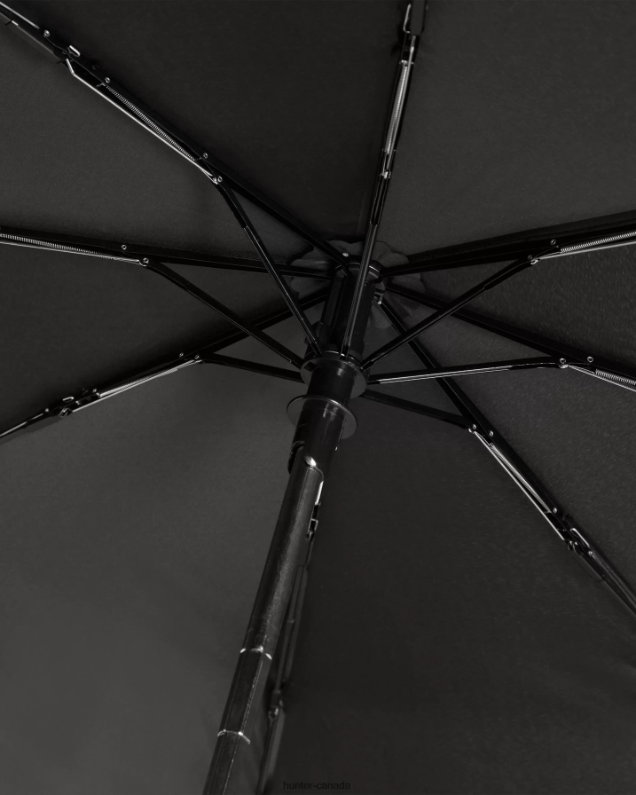 208Z2Z452 Hunter Outlet - Hunter Men Automatic Compact Umbrella Black